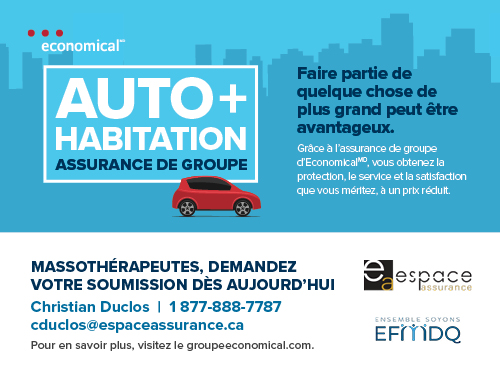 Assurance groupe pour massothérapeutes